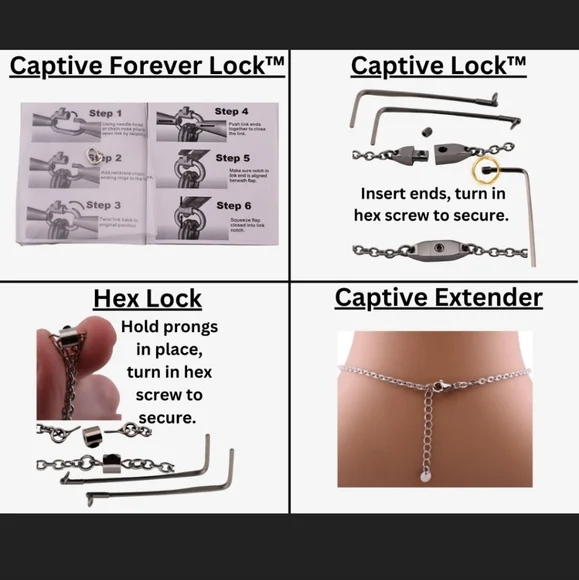 Mini O Ring Necklace Day Collar 24/7 Wear - Picture 8 of 11